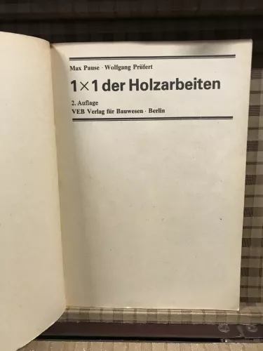 Holzarbeiten, Heimwerker 1x1