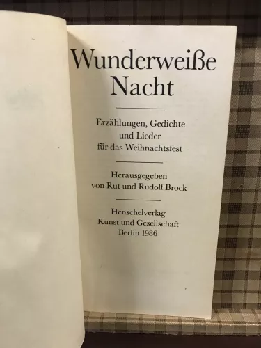 Wunderweiße Nacht 1986