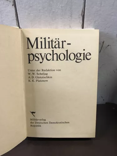 Militärpsychologie