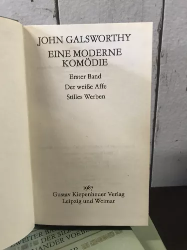 John Galsworthy, Eine Moderne Komödie 