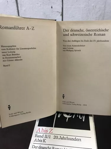 Romanführer A bis Z