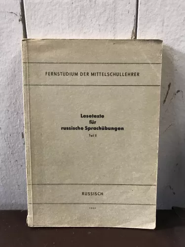 Lesetexte für russische Sprachübungen Teil II