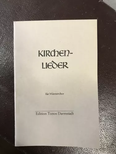 Kirchenlieder für Männerchor