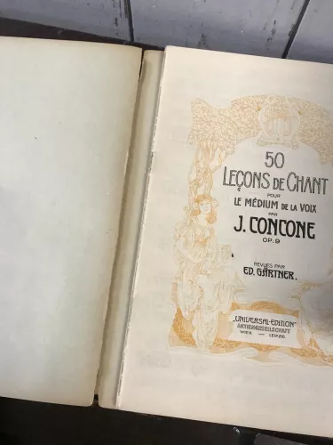 Concone 50 Lecons de Chant OP.9