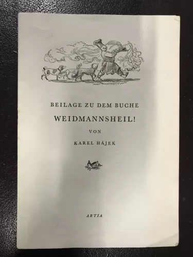 Beilage zu dem Buche Weidmannsheil!