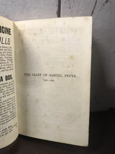 The Diary of Samuel Pepys 1663-1664