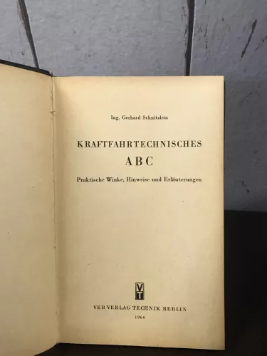 Kraftfahrtechnisches ABC