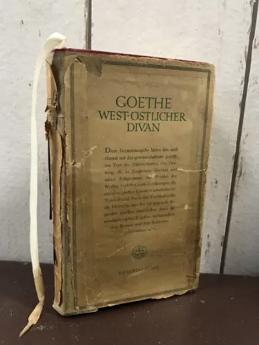 Goethe West-Östlicher Divan 