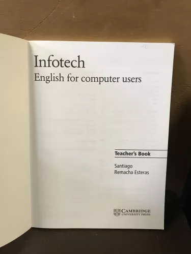 Infotech English for computer users