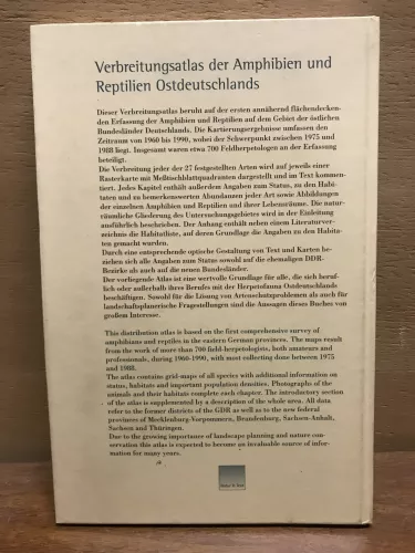 Verbreitungsatlas der Amphibien und Reptilien 