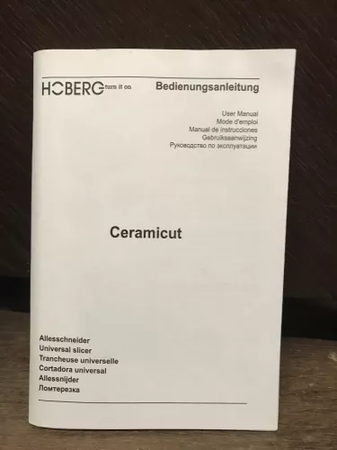 Bedienungsanleitung Ceramicut