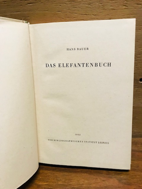 Das Elefantenbuch