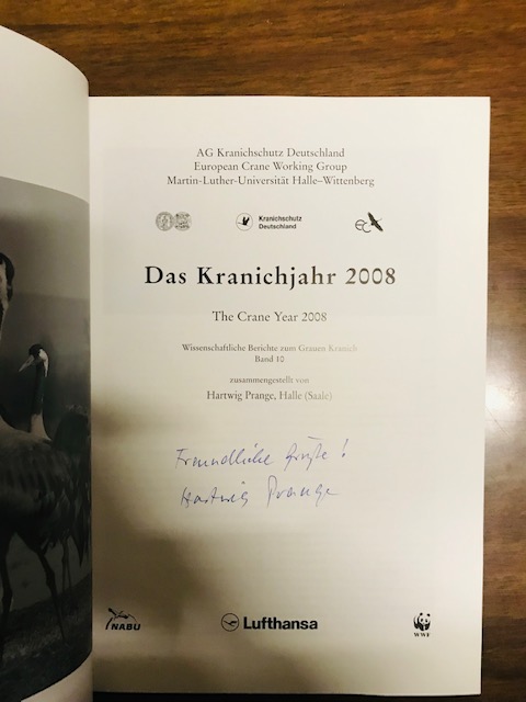 Das Kranichjahr 2008