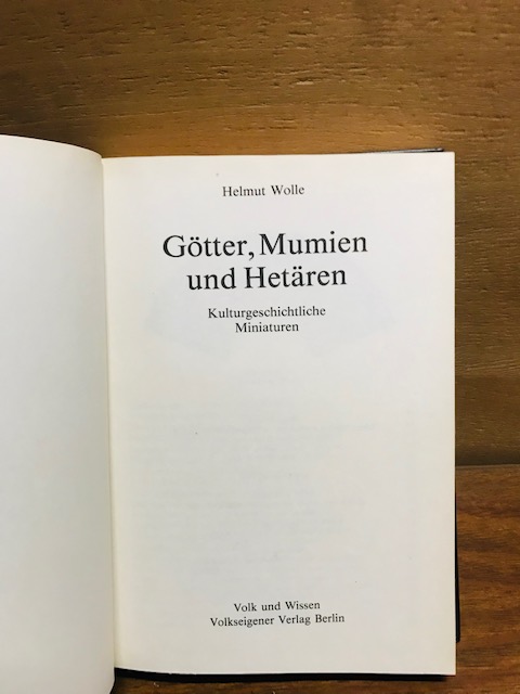 Götter, Mumien und Hetären