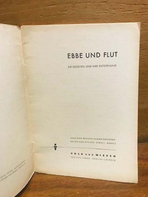 Ebbe und Flut-Die Gezeiten und Ihre Entstehung