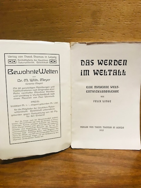 Das Werden im Weltall (1910)