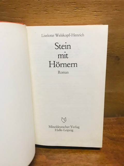 Stein mit Hörnern