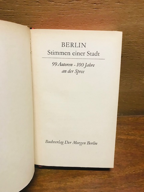 Berlin-Stimmen einer Stadt