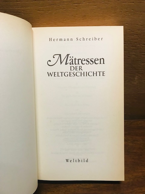 Mätressen der Weltgeschichte