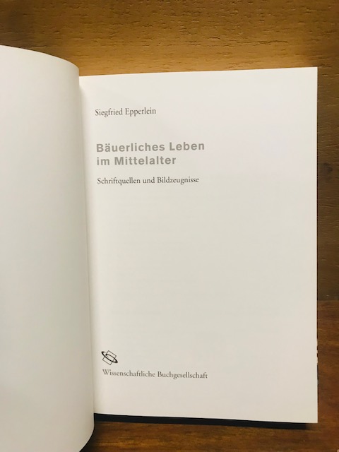 Bäuerliches Leben im Mittelalter