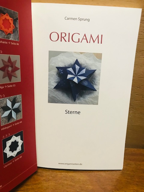 Origami 21 Sterne