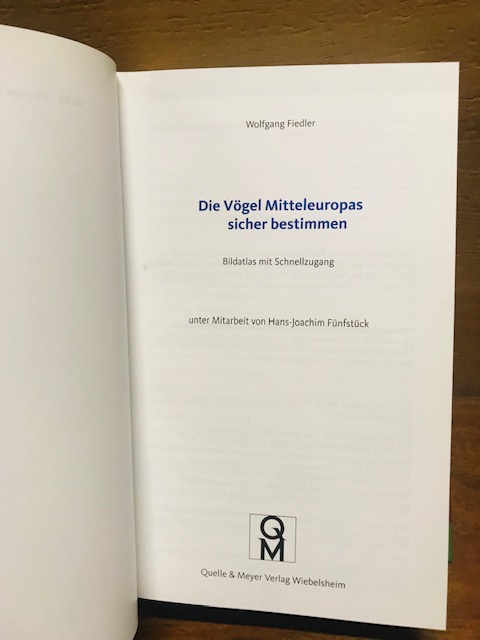 Die Vögel Mitteleuropas sicher bestimmen