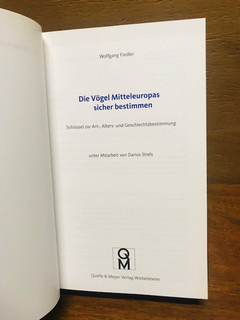 Die Vögel Mitteleuropas sicher bestimmen