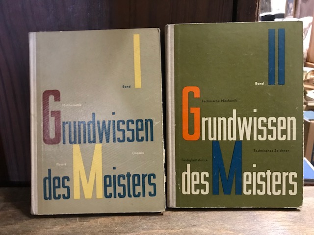 Grundwissen des Meisters Band 1 und 2