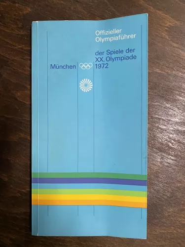 Offizieller Olympiaführer 1972