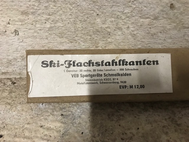 Ski Flachstahlkanten