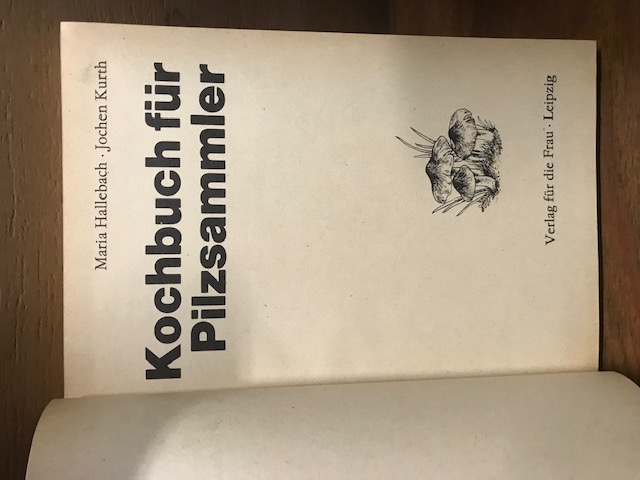 Kochbuch für Pilzsammler