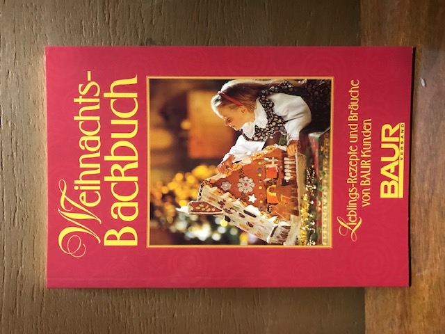 Weihnachtsbackbuch BAUR