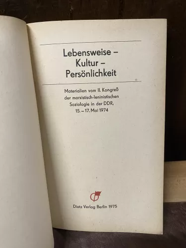 Lebensweise, Kultur und Persönlichkeit