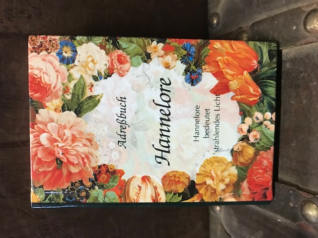 Minibuch Hannelore (Adreßbuch)