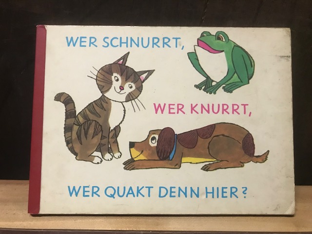 Wer schnurrt, wer knurrt, wer quakt denn hier?