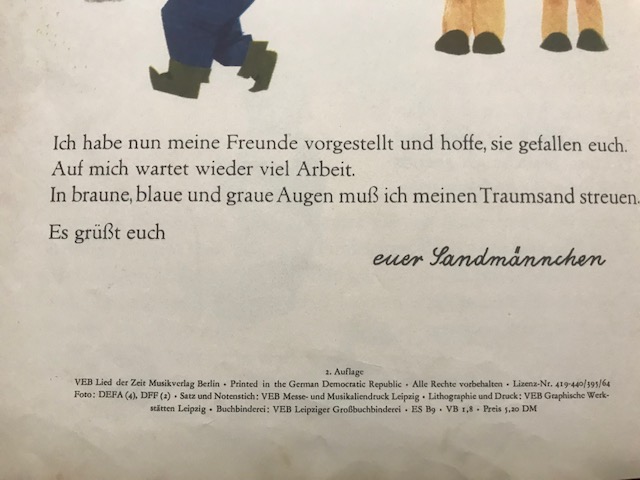 Guten Abend, lieber Sandmann!