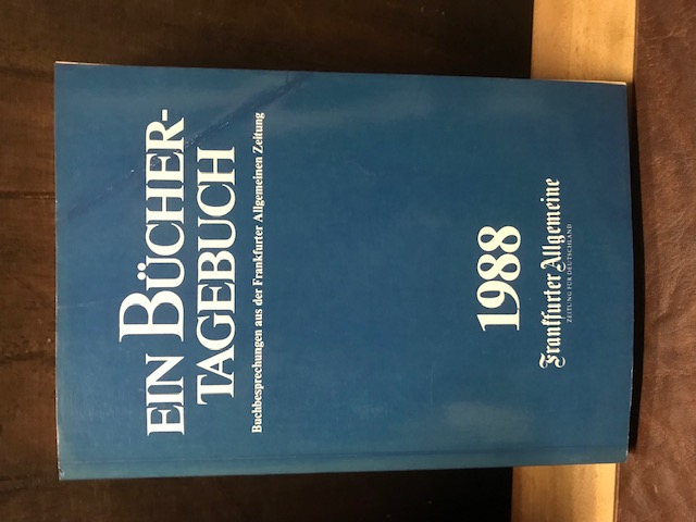 Ein Bücher Tagebuch 1988