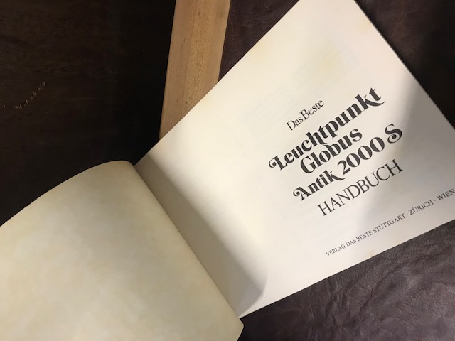 Das Beste Leuchtpunkt Globus Antik 20000S Handbuch