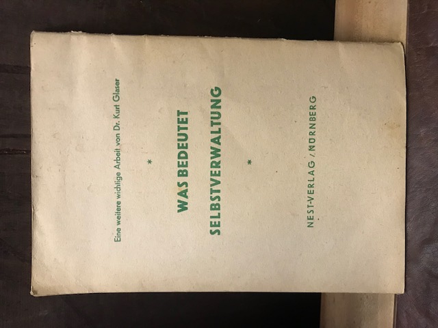 Du und deine Gemeinde, Nürnberg 1951