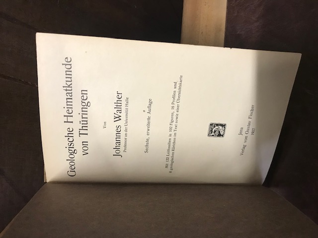 Geologische Heimatkunde von Thüringen, Walther