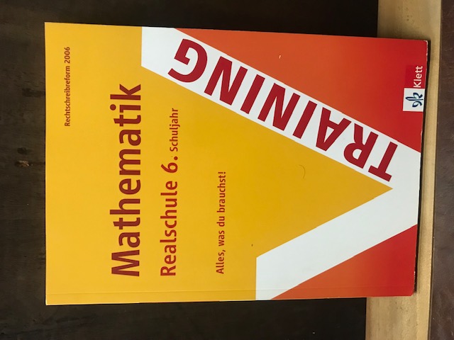 Mathematik Realschule 6. Schuljahr, Training