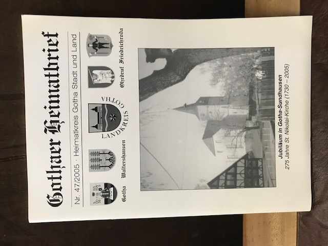 Gothaer Heimatbrief, 47/2005