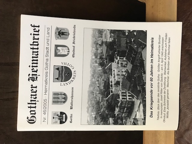 Gothaer Heimatbrief, 46/2005