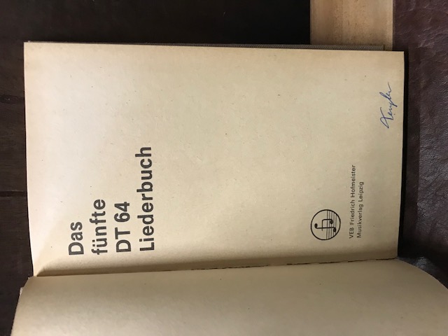 Das DT64 Liederbuch, 1 - 5