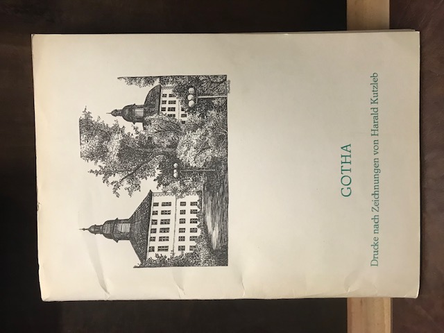 Gotha, Drucke nach Zeichnungen von Harald Kutzleb