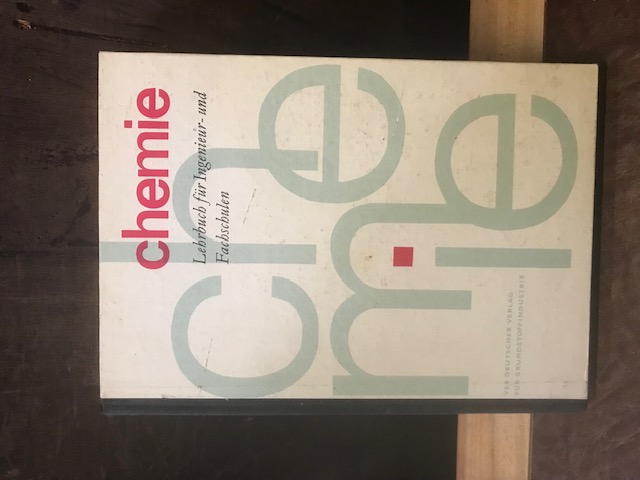 Chemie Lehrbuch für Ingenieur- und Fachschulen, 19