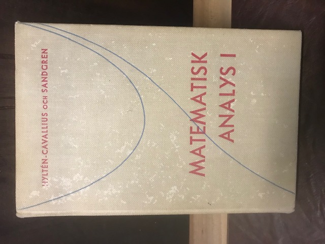 Matematisk Analysis I,Sandgren