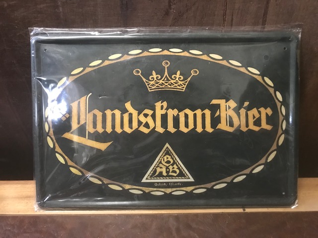 Blechschild Landskron Bier