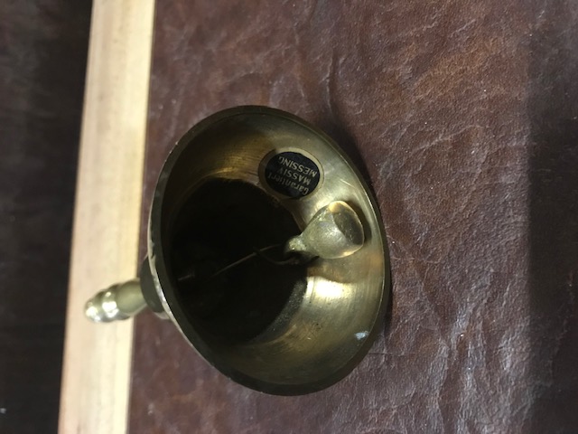 Tischglocke Messing 12cm