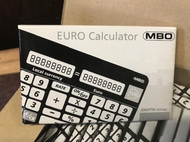 Konvolut Euro Calculator MBO